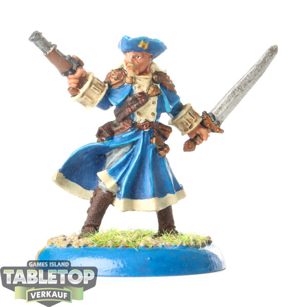 Cygnar - Arcane Tempest Gun Mage Captain - bemalt