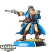 Cygnar - Gun Mage Captain Adept - bemalt