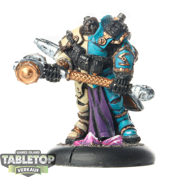 Cygnar - Major Markus "Siege" Brisbane - bemalt
