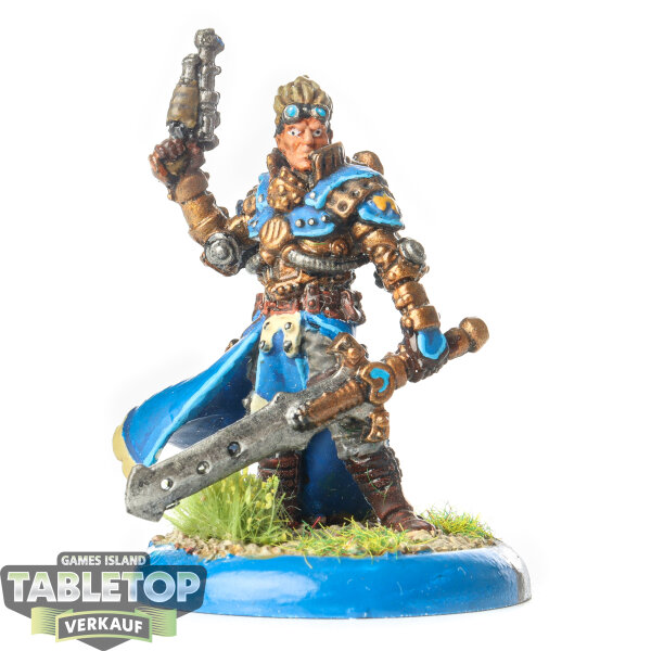 Cygnar - Commander Coleman Stryker - bemalt
