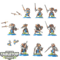 Mercenaries - 10 Sword Knights - bemalt
