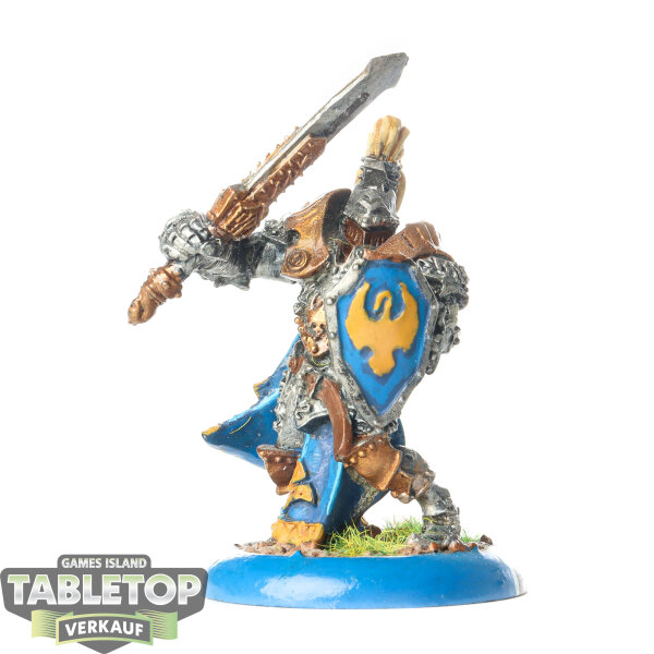 Cygnar - Sword Knight Officer - bemalt