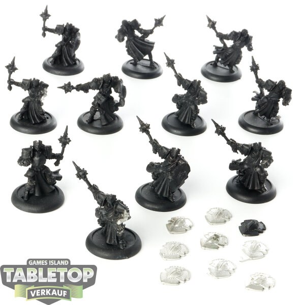 Cygnar - 8 Precursor Knights - grundiert