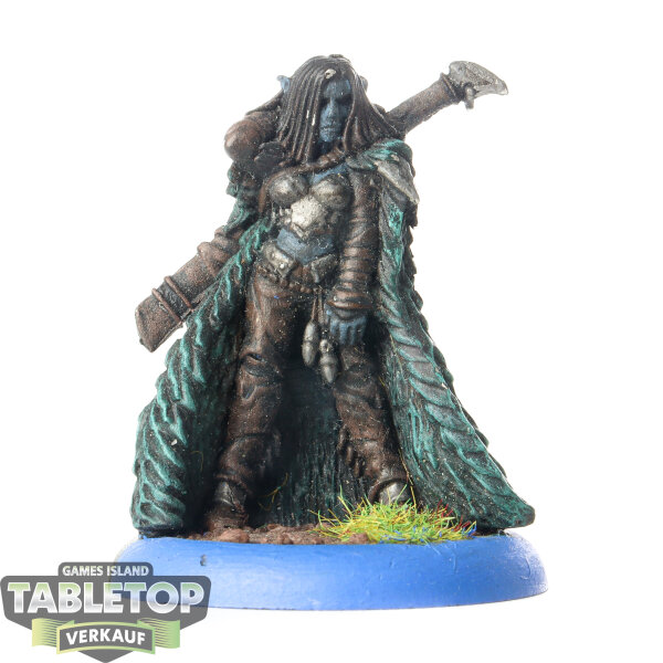 Mercenaries - Lanyssa Ryssyl, Nyss Sorceress - teilweise bemalt