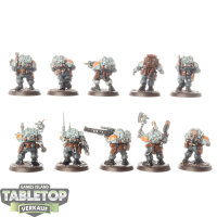 Leagues of Votann - 10x Hearthkyn Warriors - bemalt