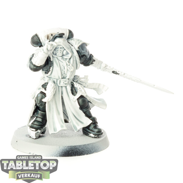 Space Marines - Primaris Librarian in Phobos Armour - teilweise bemalt