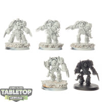 Space Wolves - 5x Wolf Guard Terminators - klassisch -...