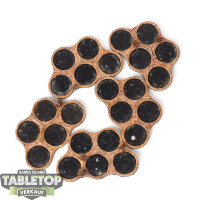 Zubehör - Movement Trays 25mm - bemalt