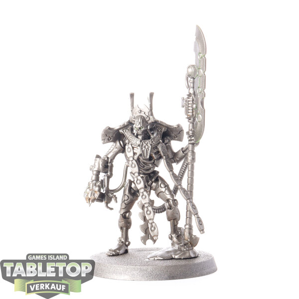 Necrons - Overlord with Tachyon Arrow - grundiert