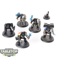 Deathwatch - 5 Terminator Squad classic - teilweise bemalt