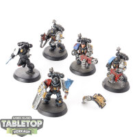 Deathwatch - 5 Veterans - bemalt