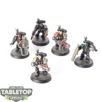 Deathwatch - 5 Veterans - bemalt