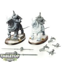Stormcast Eternals - 2x Tempestors - teilweise bemalt