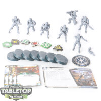 Galaktisches Imperium - 7 x Stormtroopers - unbemalt