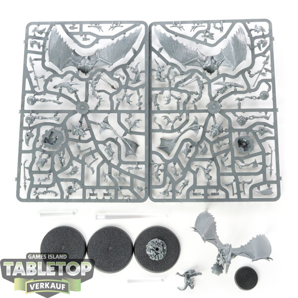 Seraphon - 3x Terradon Riders - teilweise gebaut
