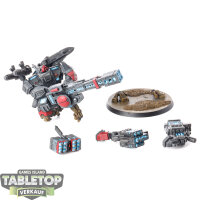 Tau Empire - XV88 Broadside Battlesuit - teilweise bemalt