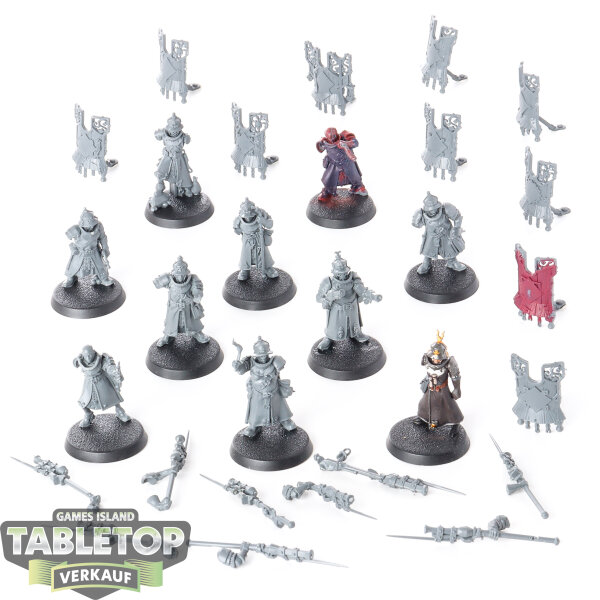 Cities of Sigmar - 10x Freeguild Fusiliers - teilweise gebaut