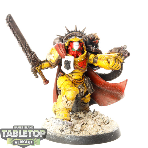 Imperial Fists - Captain in Gravis Armour - bemalt