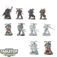 Chaos Space Marines - 10 Legionaries - teilweise bemalt