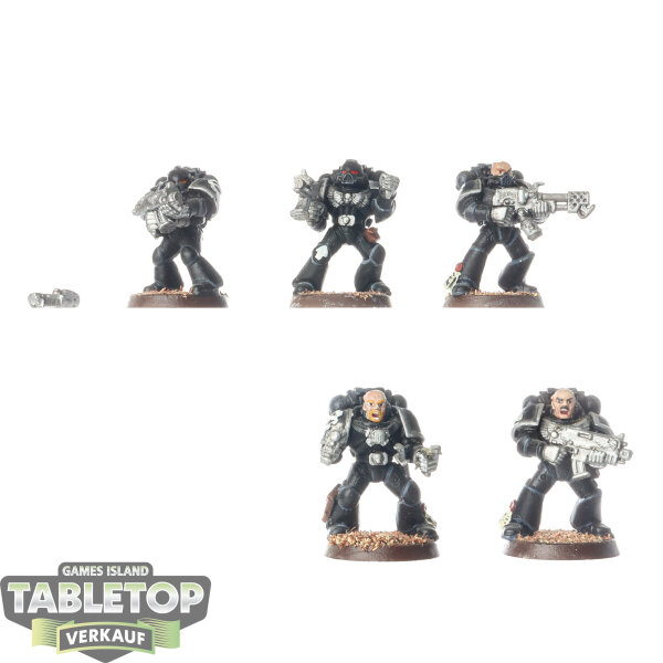 Space Marines - 5 Tactical Squad - bemalt