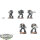 Space Marines - 5 Tactical Squad - bemalt
