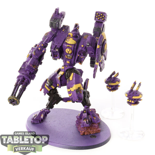 Tau Empire - XV104 Riptide Battlesuit - bemalt