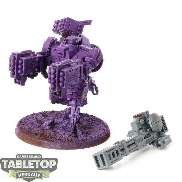 Tau Empire - XV88 Broadside Battlesuit - teilweise bemalt