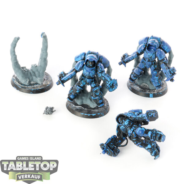 Space Marines - 3 x Primaris Inceptors - teilweise gebaut