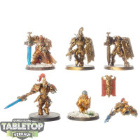 Adeptus Custodes - 5x Custodian Guard Squad - teilweise...