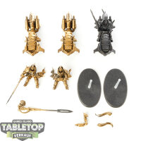 Adeptus Custodes - 3x Vertus Praetors - teilweise bemalt