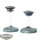 Tau Empire - 2 Tactical Drones - bemalt
