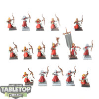 High Elf Realms - 16 Elven Archers -...