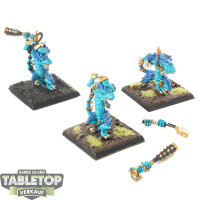Seraphon - 3 Kroxigor klassisch - bemalt