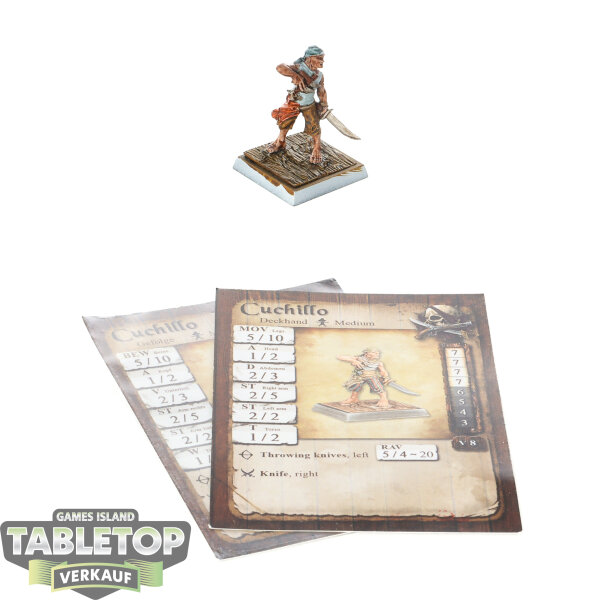 Freebooters Fate - Cuchillo - unbemalt