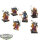 Dark Elves - 6 Corsairs - teilweise bemalt