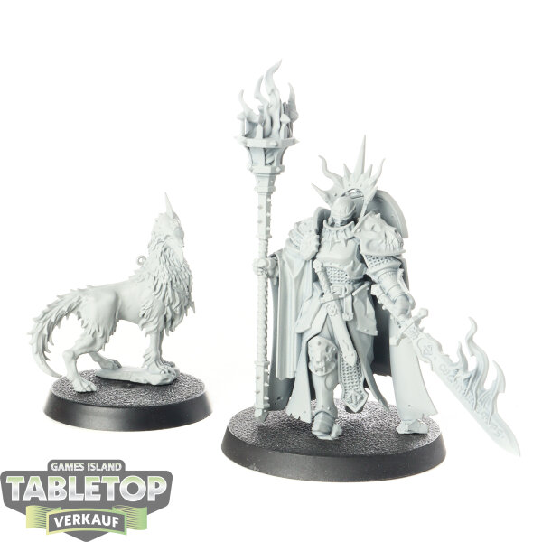 Stormcast Eternals - Lord-Veritant with Gryph-crow - grundiert