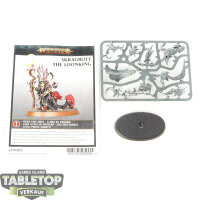 Gloomspite Gitz - Skragrott the Loonking - im Gussrahmen
