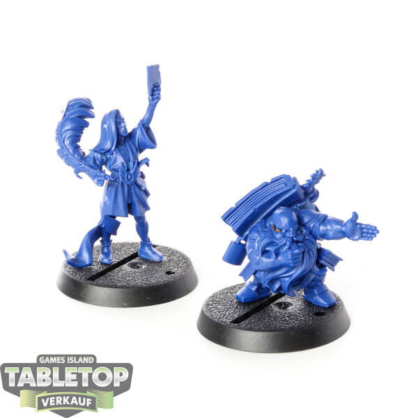 Blood Bowl - Elf and Dwarf Biased Referees - unbemalt