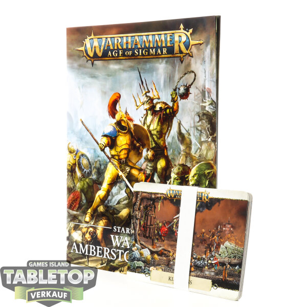 Age of Sigmar - War for Amber Watch + Cards - englisch