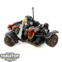Dark Angels - Attack Bike - teilweise bemalt