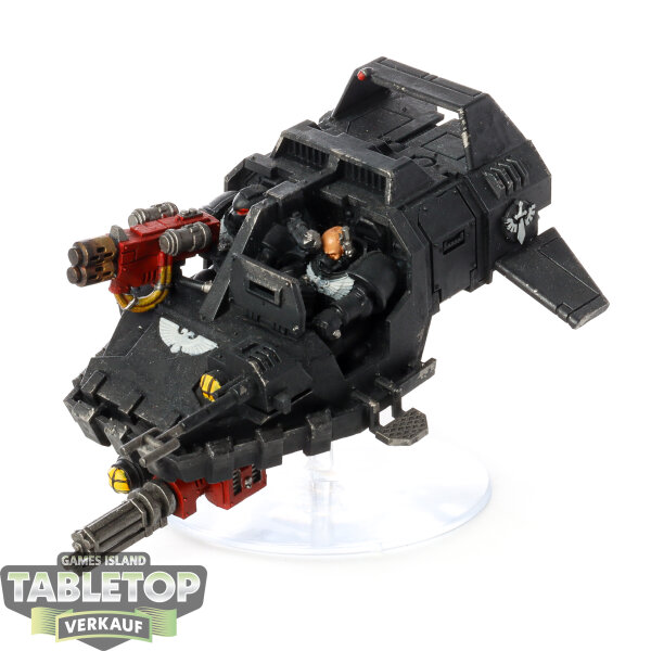 Dark Angels - Ravenwing Land Speeder - teilweise bemalt