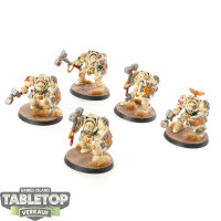 Dark Angels - 5x Terminator Assault Squad klassisch - bemalt