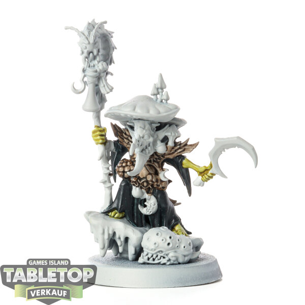 Gloomspite Gitz - Fungoid Cave-Shaman - teilweise bemalt