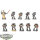 Dark Angels - 10x Tactical Squad - bemalt