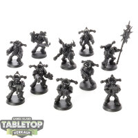 Chaos Space Marines - 10 Legionaries klassisch - grundiert