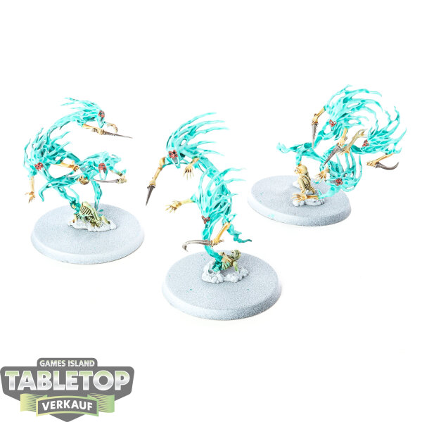 Nighthaunt - 3x Spirit Hosts - teilweise bemalt