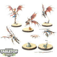 Daughters of Khaine - 5 Khinerai Lifetakers - bemalt