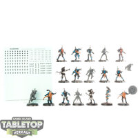 Blood Bowl - 17 Naggaroth Nightmares - teilweise bemalt