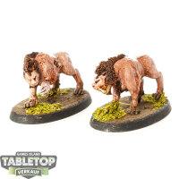 Ogor Mawtribes - 2 Frost Sabres - bemalt