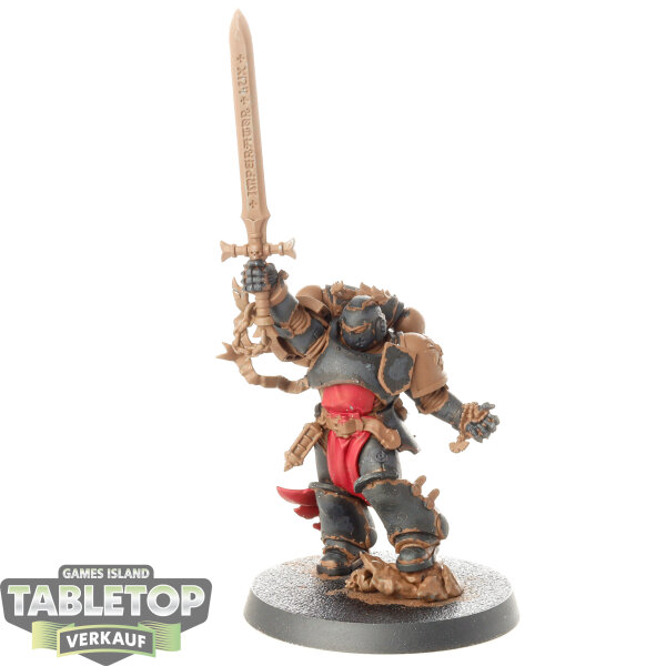 Black Templars - Emperors Champion - teilweise bemalt